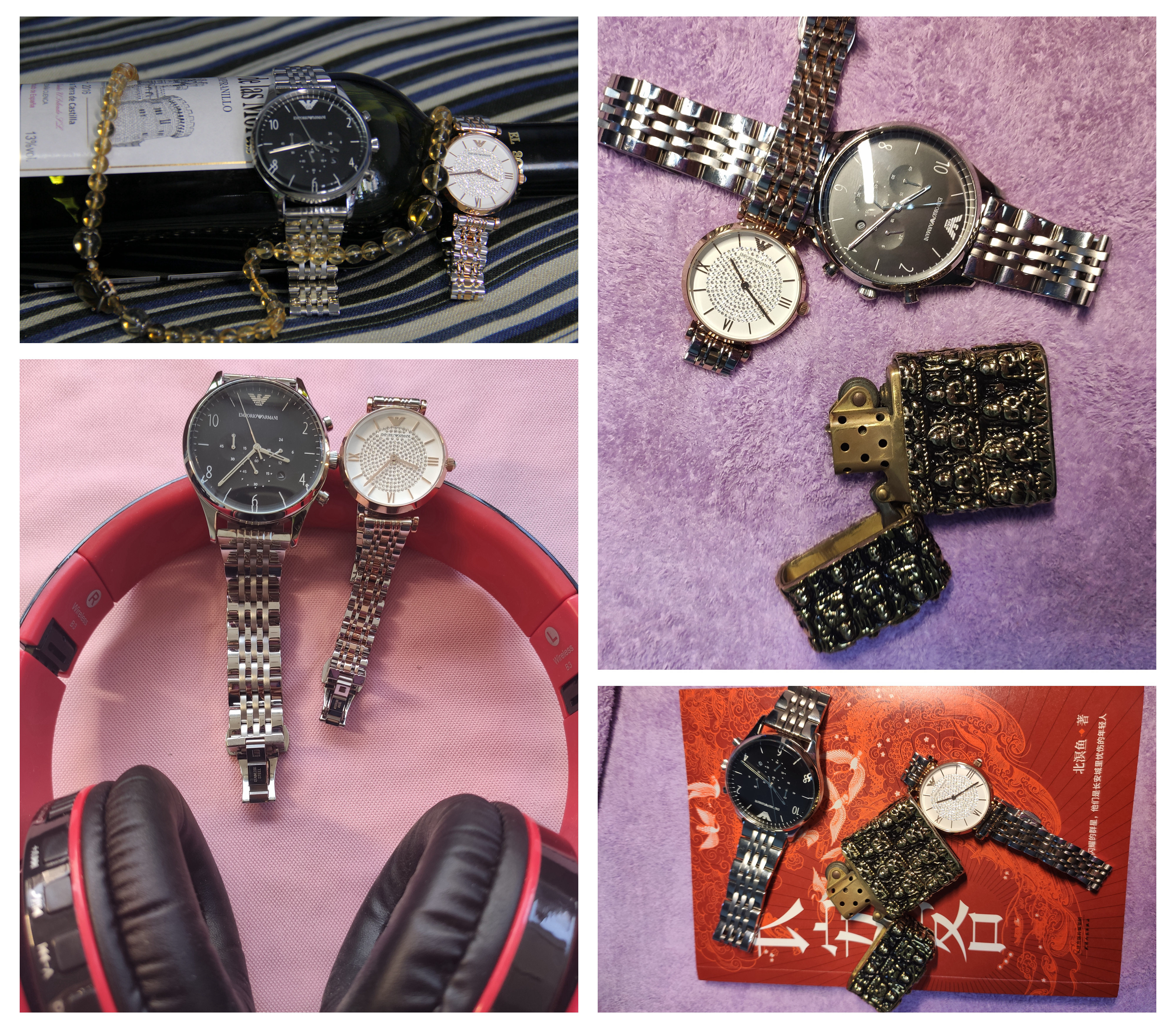 阿玛尼手表满天星镶钻女表ar11129,阿玛尼满天星手表女表上手效果