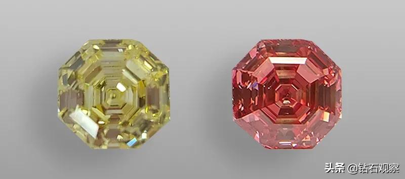 培育钻石和真钻有什么不一样,培育钻有黄钻和粉钻吗