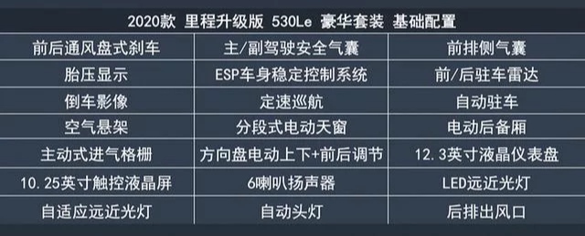 宝马530系2020款先锋里程升级版,530le先锋里程升级版