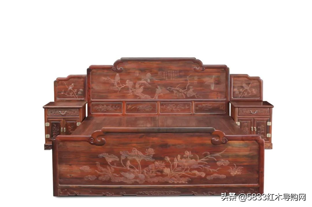 木色原木家具,原木极简风红木家具