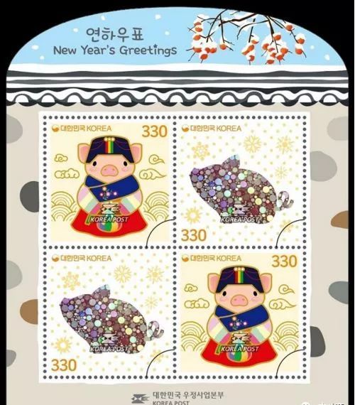 2019己亥年生肖邮票珍藏,猪年己亥年邮票