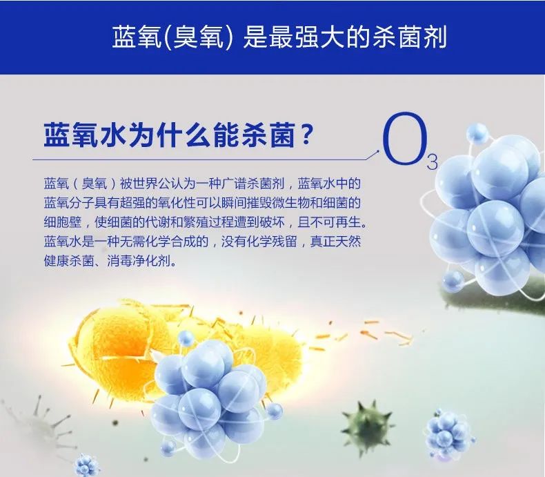 蓝氧水对病毒的超级*伤杀**力！