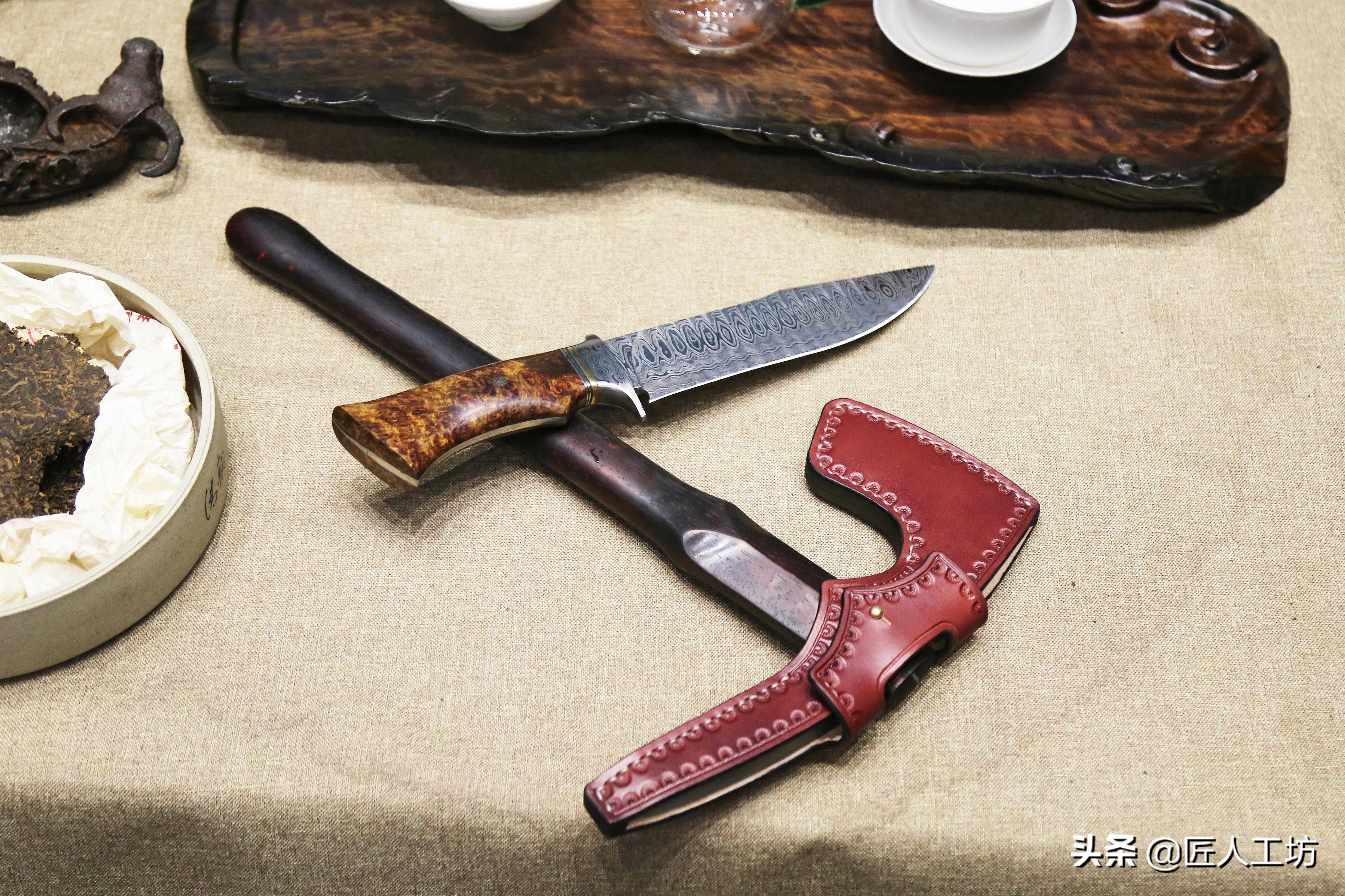 手艺人爆改美式*刀军**，浓浓中国风，韵味十足