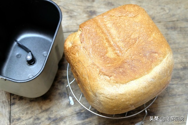 面包机别闲置，一键做出无油低糖健康大面包，坐享其成还被全家夸