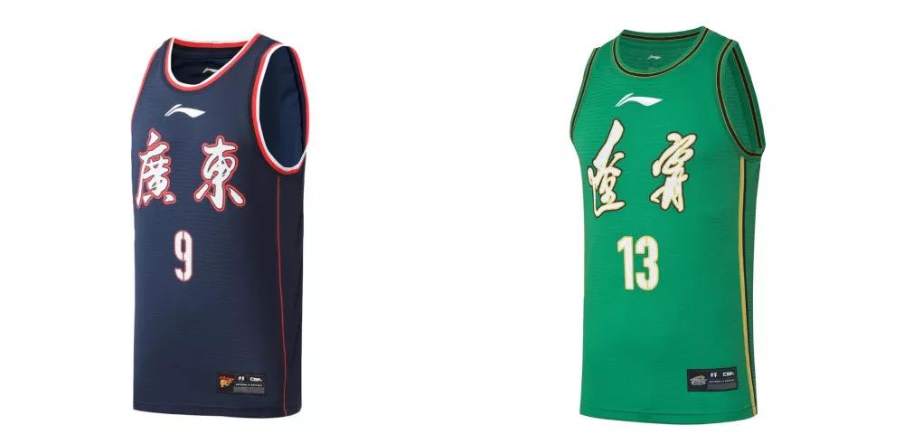 cba球衣的各种版本,CBA中文