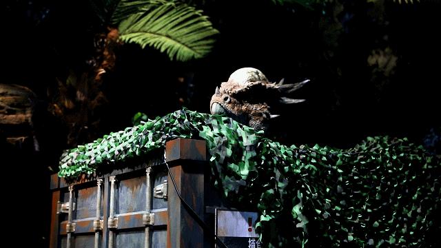 来到侏罗纪公园遇到超真实的恐龙,侏罗纪公园恐龙大探秘