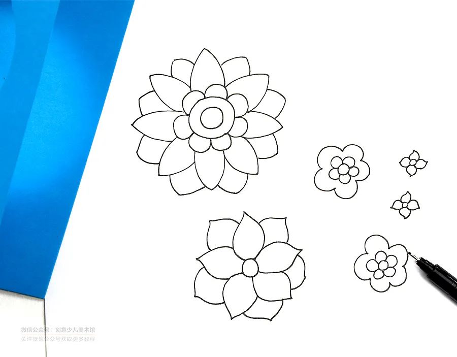 儿童画感恩教师节绘画,幼儿教师节贺卡简单又好画