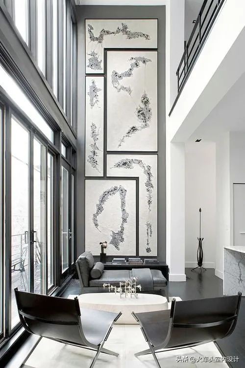 80款挑空客厅设计,大宅就该有这气势