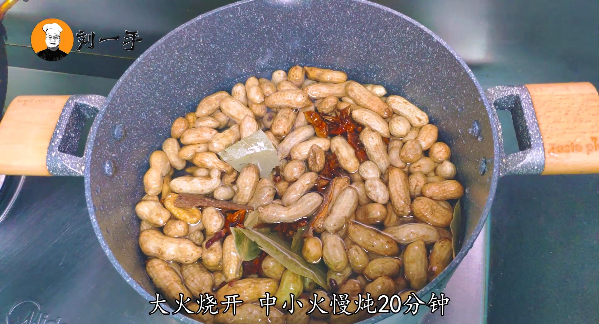 水煮五香花生带壳的做法大全,怎样水煮带壳的干花生成五香花生