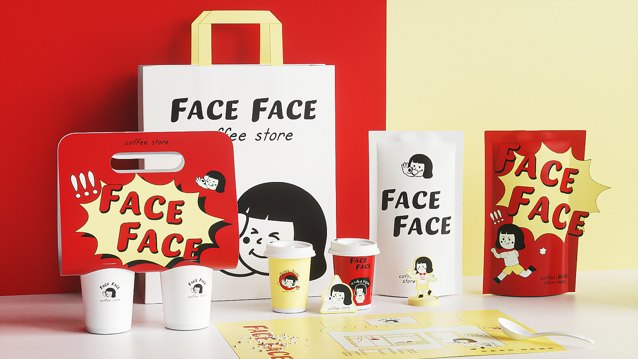 圆脸蛋儿咖啡品牌|这个IP设计有够可爱的