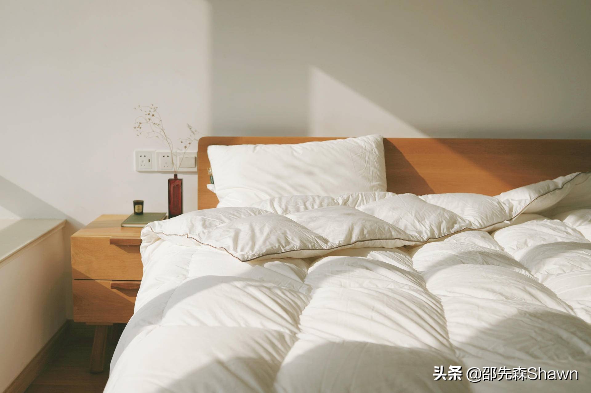 许你冬日温软如梦—网易严选95%白鹅绒被