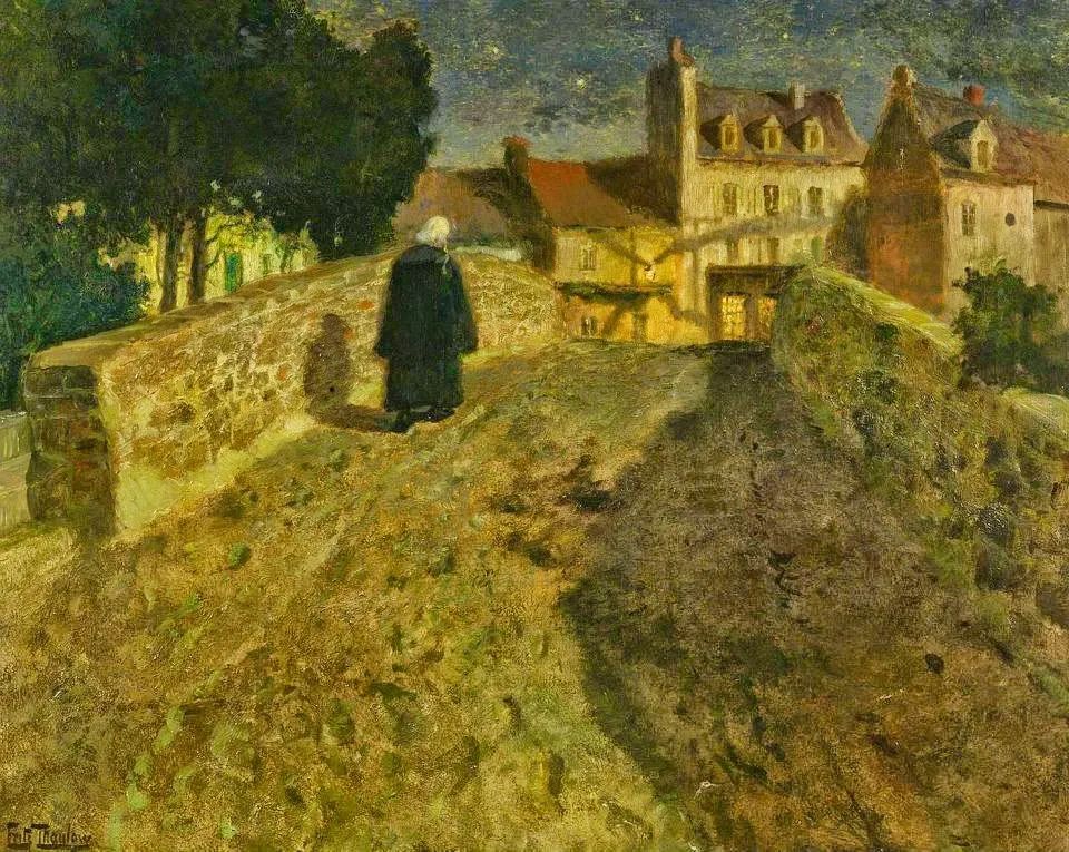 看一百遍都不觉得腻的山水,独特手法和细腻笔触的油画风景