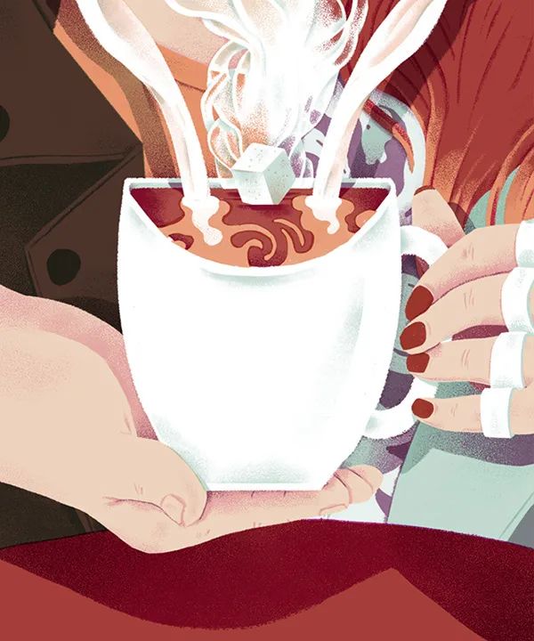 精妙的细节和色彩插画,插画作品想象力是最吸引人的色彩