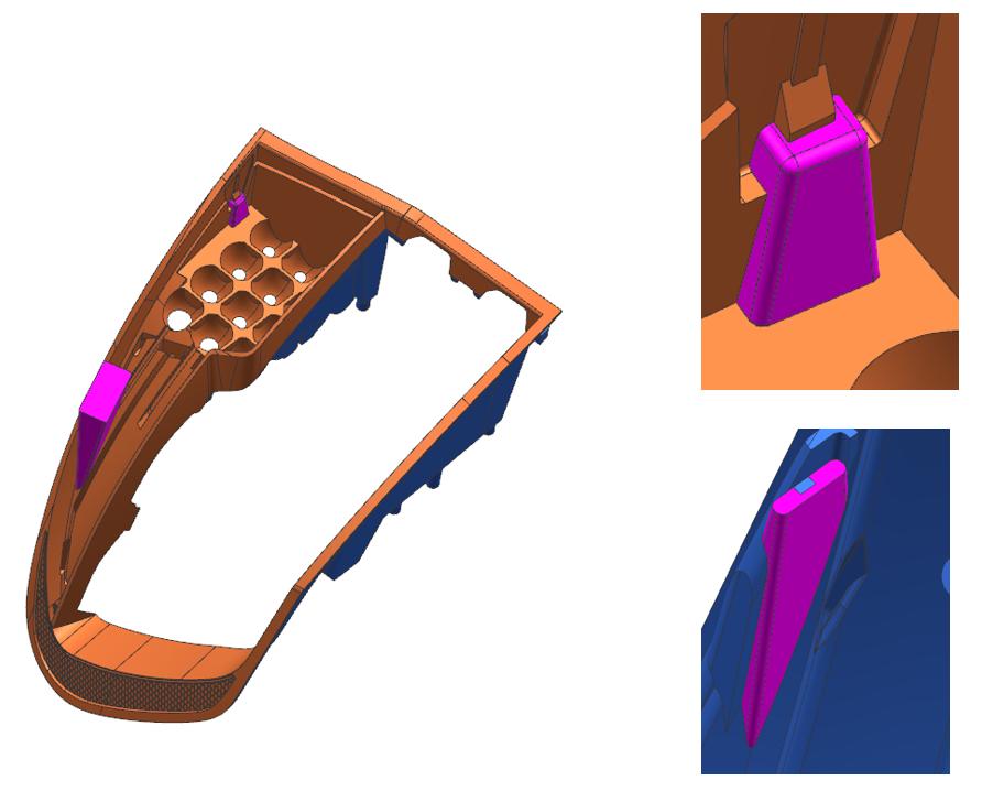 车灯标准切线图,车灯分模设计