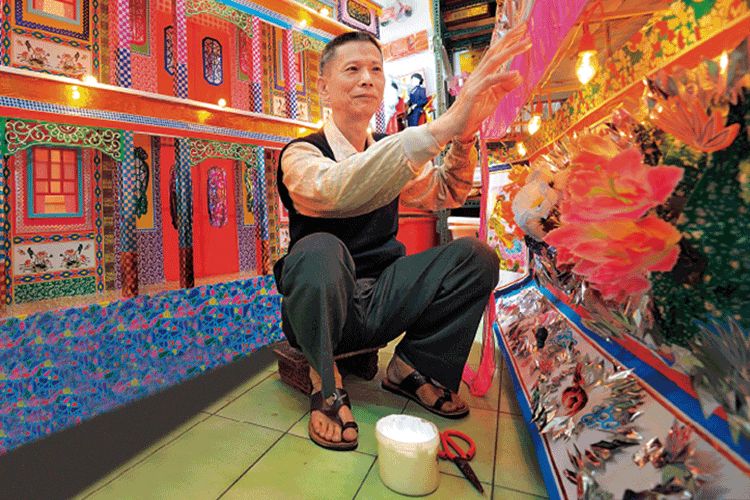 我们忌讳的纸扎，成为法国人眼中的浪漫艺术