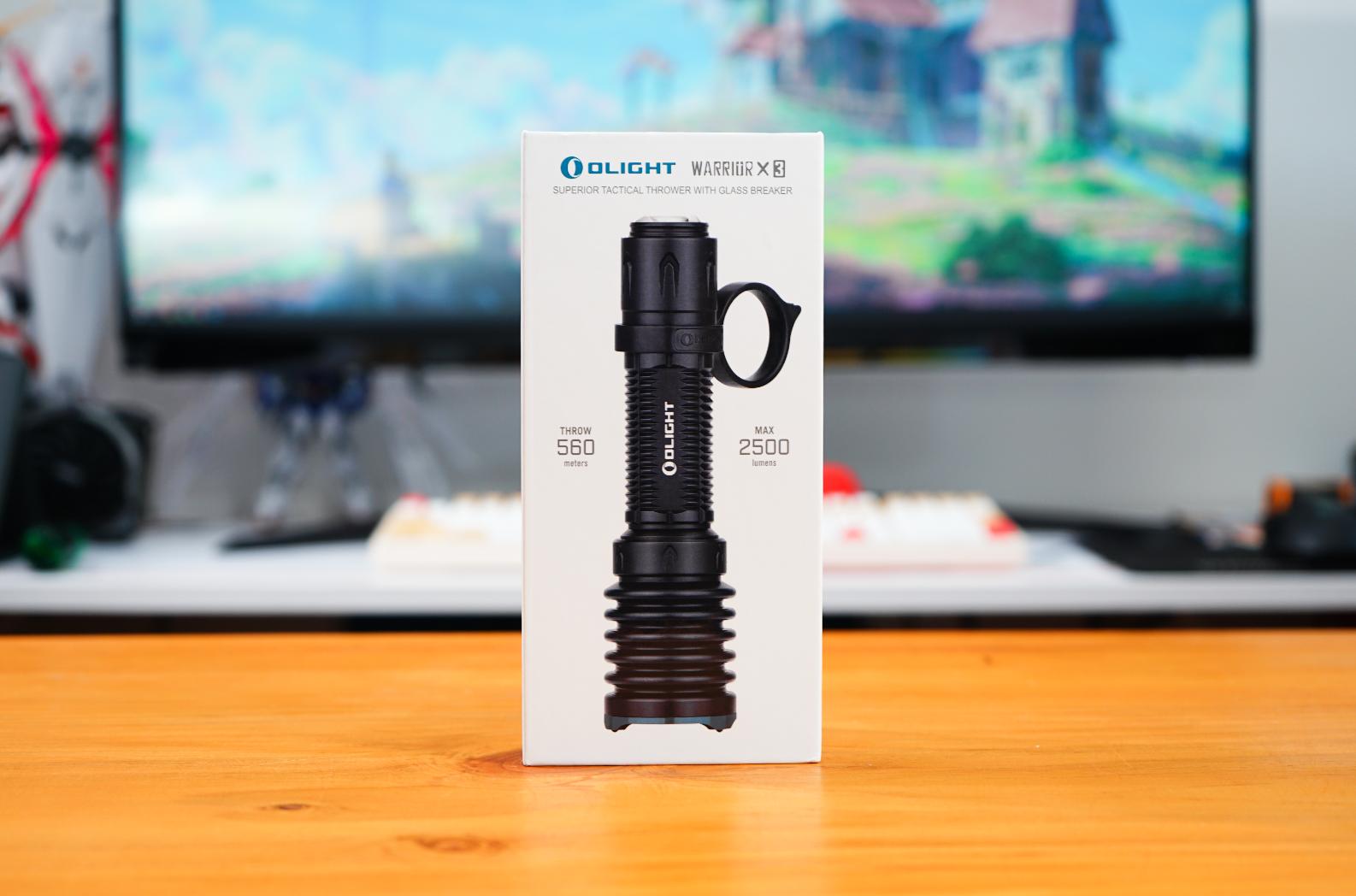 最纯粹的战术手电筒体验如何?傲雷WARRIOR武士X3首发上手