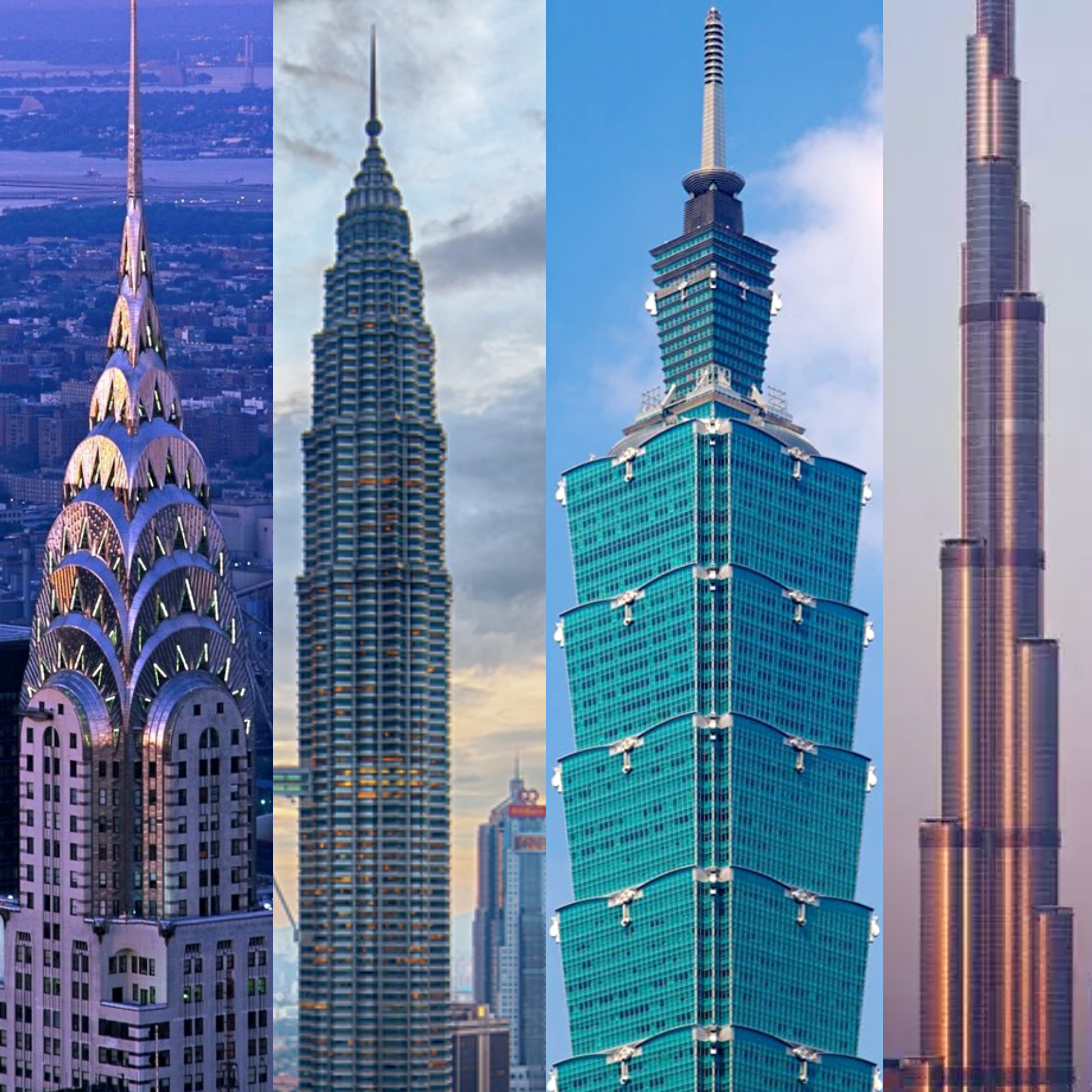 历届世界第一高楼,世界最高大楼进化史
