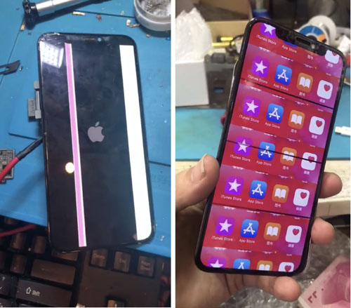 苹果x内屏坏了需要多少钱,苹果x后屏坏了多少钱