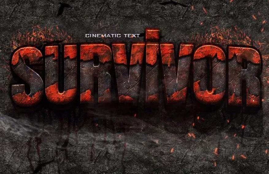 世界级绝美ps字体特效,ps双十一特效字体