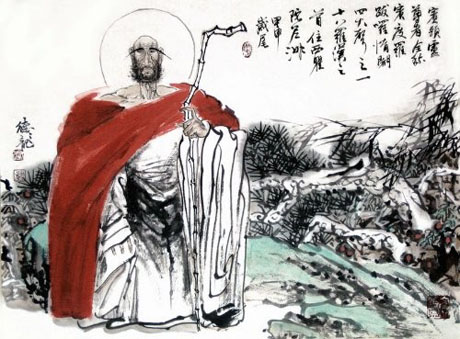 十八罗汉中的诺矩罗尊者,藏传佛教十六尊者和罗汉名字