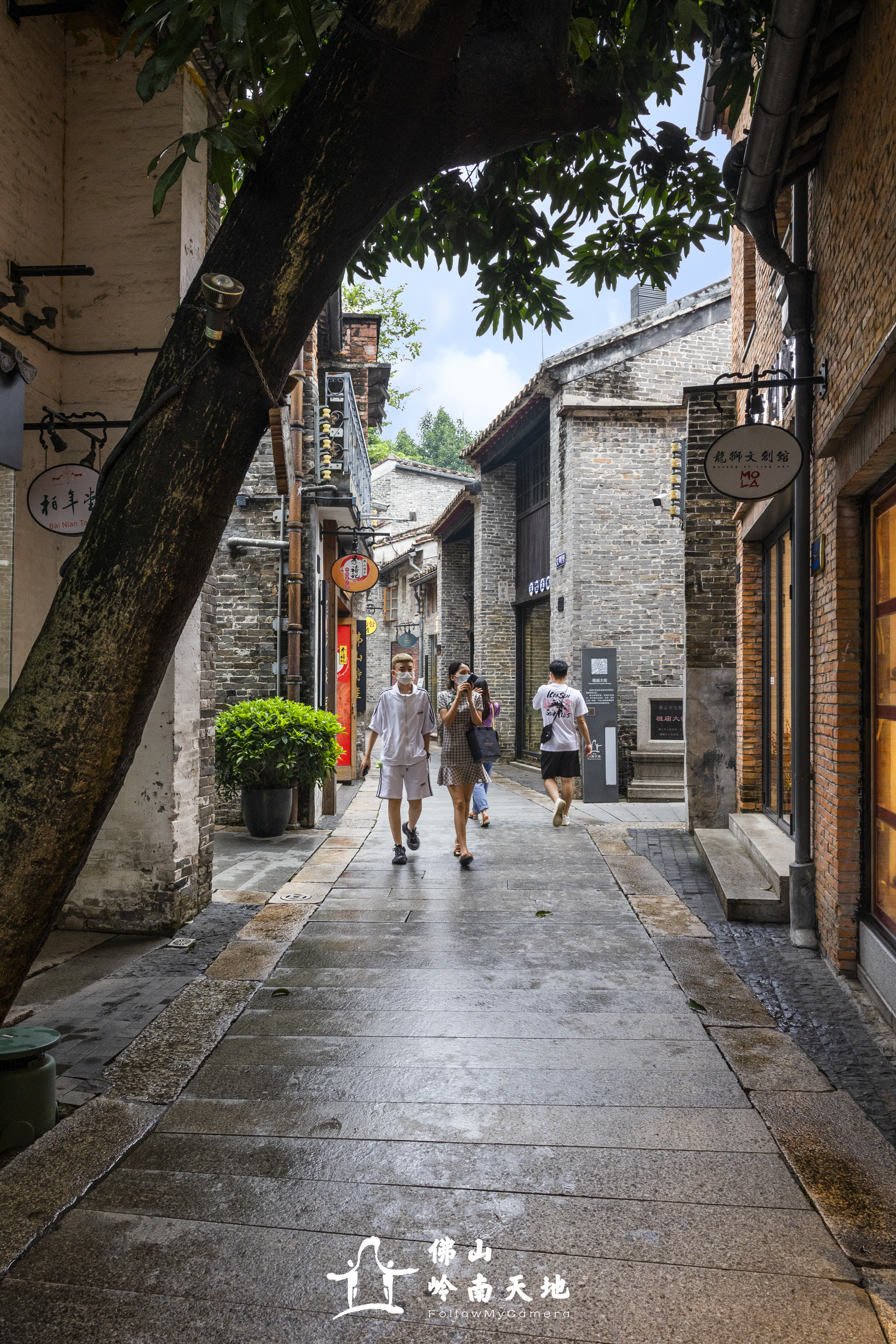 佛山岭南天地小资情调,佛山最潮的地方是岭南天地