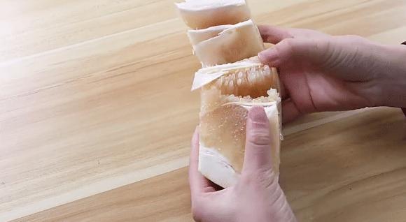 正确的切柚子的巧妙方法,吃柚子的时候怎么切才能保鲜