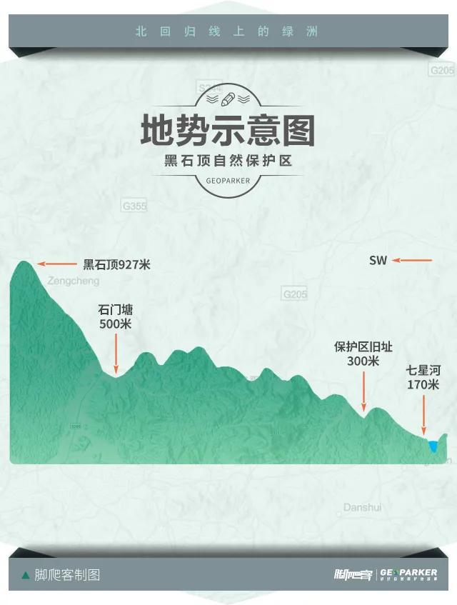 封开县黑石顶原始森林保护区,广东封开黑石顶北回归线上的绿洲
