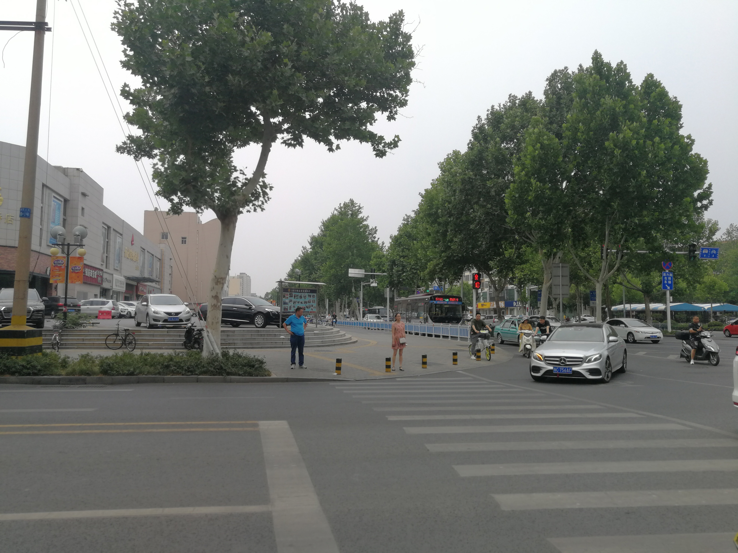 漫步在淄博,漫步淄博街头