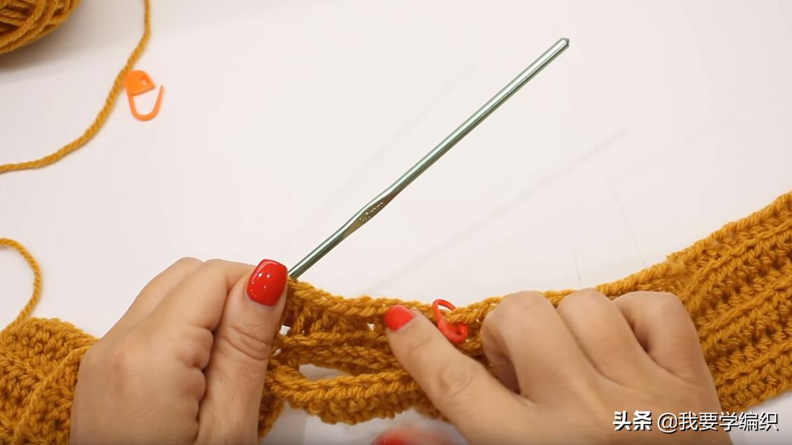 男士织围脖的花样方法,围脖织法男