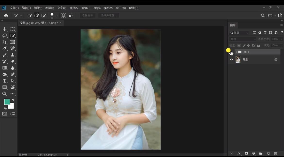 ps怎么扩大图片人物不变形,ps液化人物脸部不变形的诀窍