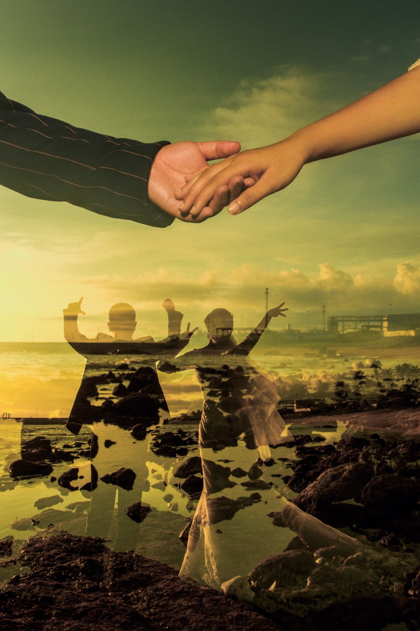 天涯海角和大小洞天婚纱照,去三亚大小洞天婚纱照多少钱