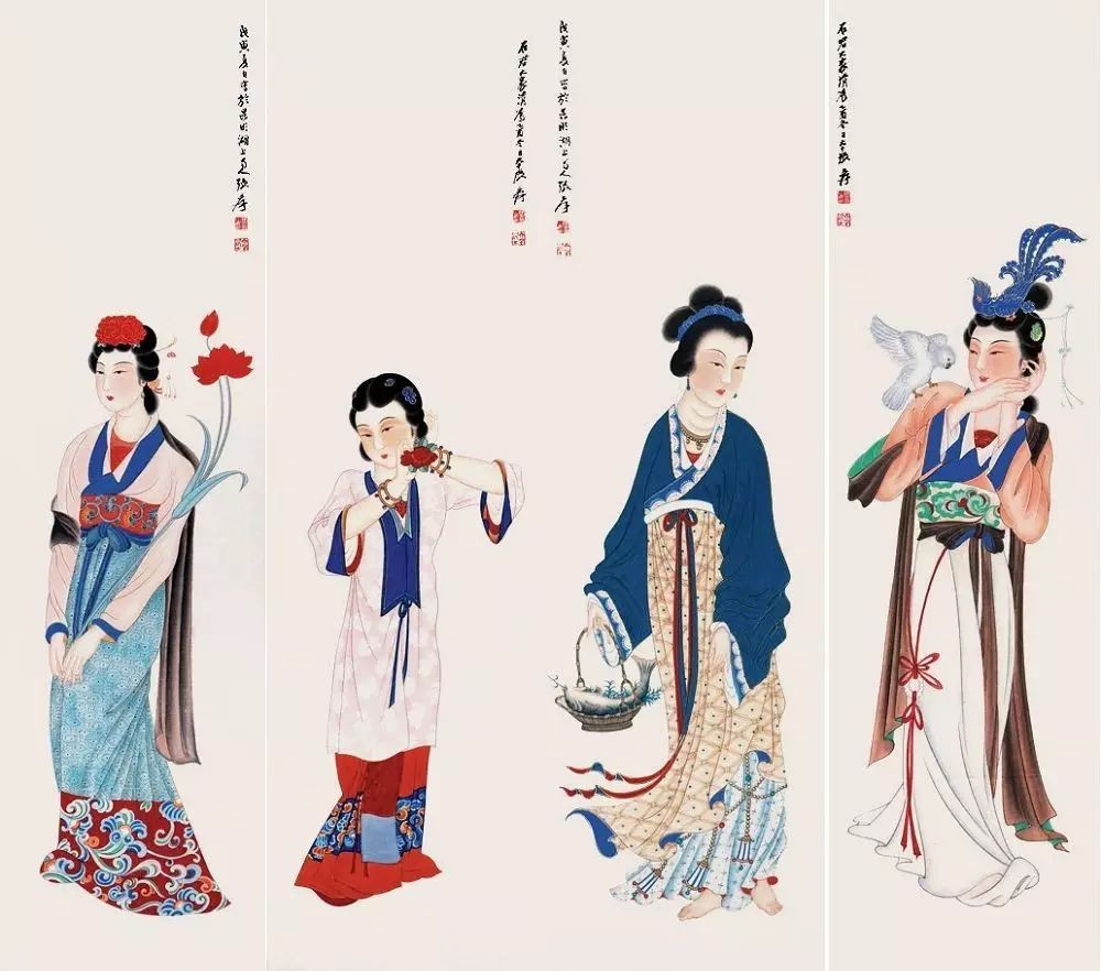 张大千经典十幅,张大千100幅经典作品