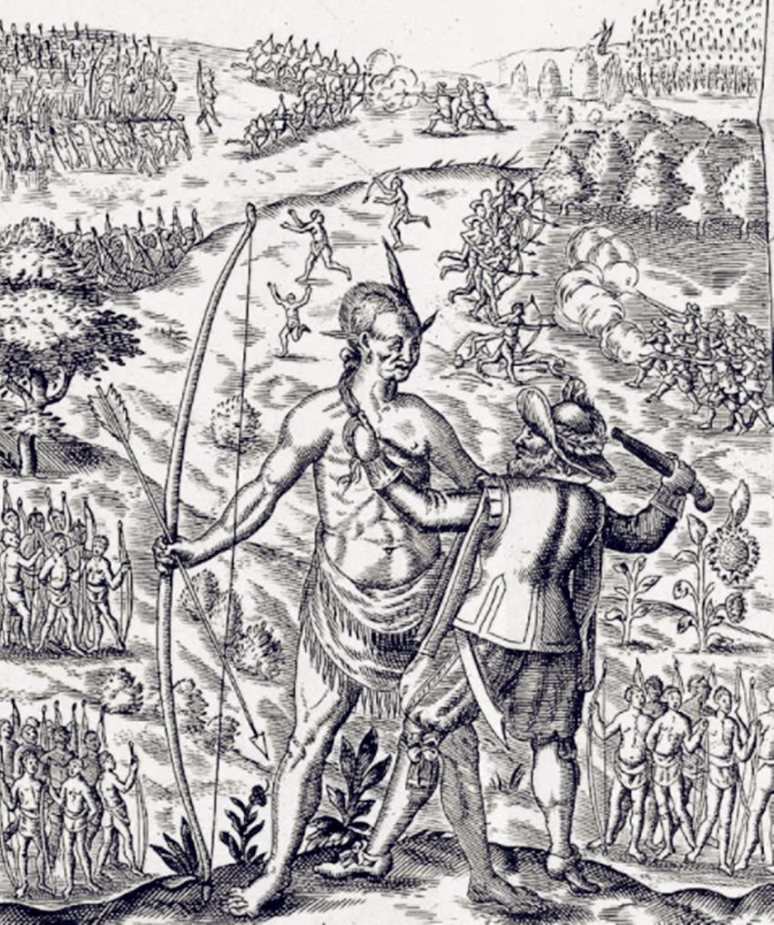 殖民者与印第安土著之间的战斗,欧洲殖民者与原住民关系的演变