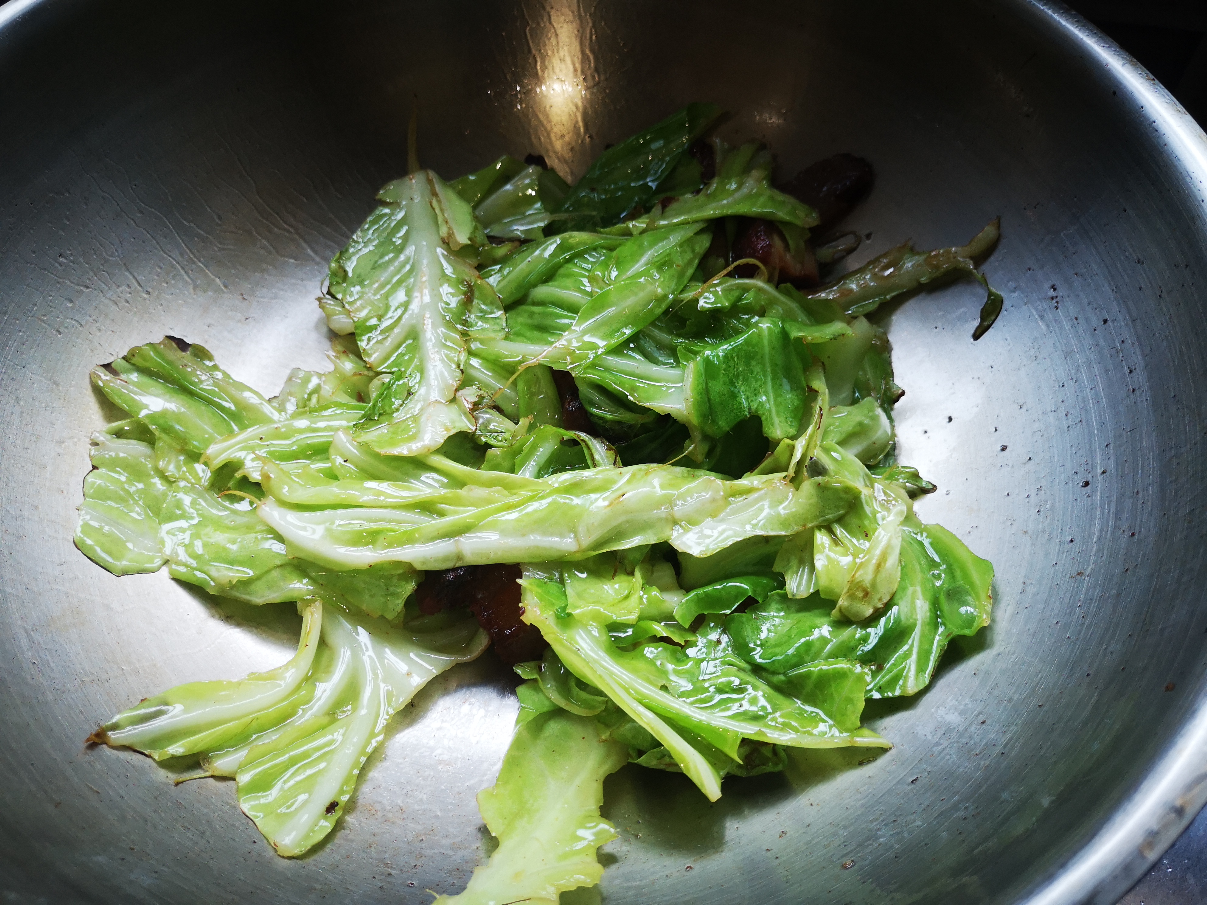 干锅炒包心菜家常做法,干锅包心菜怎么烧