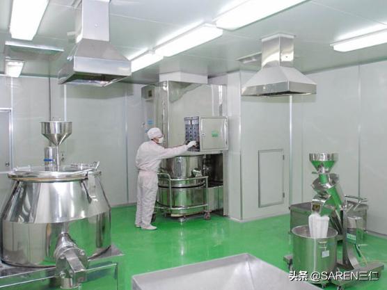 无尘车间洁净棚效果图,工厂无尘室装修