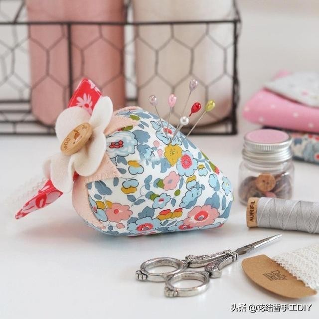 彩色布艺手工教程,布艺手工小布头
