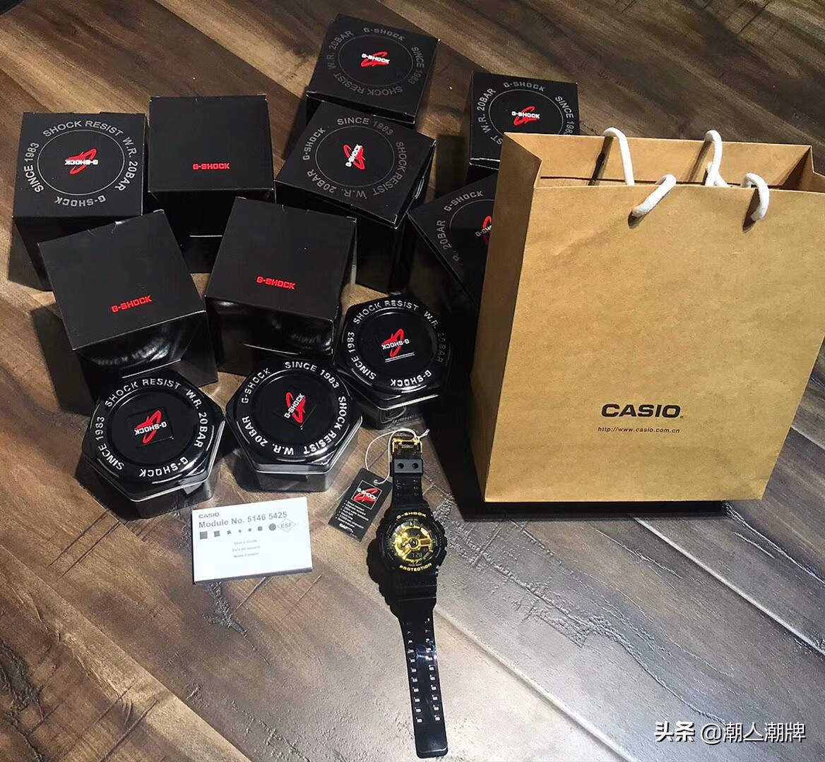 卡西欧g-shock黑金表ga110,卡西欧gshockga110透明