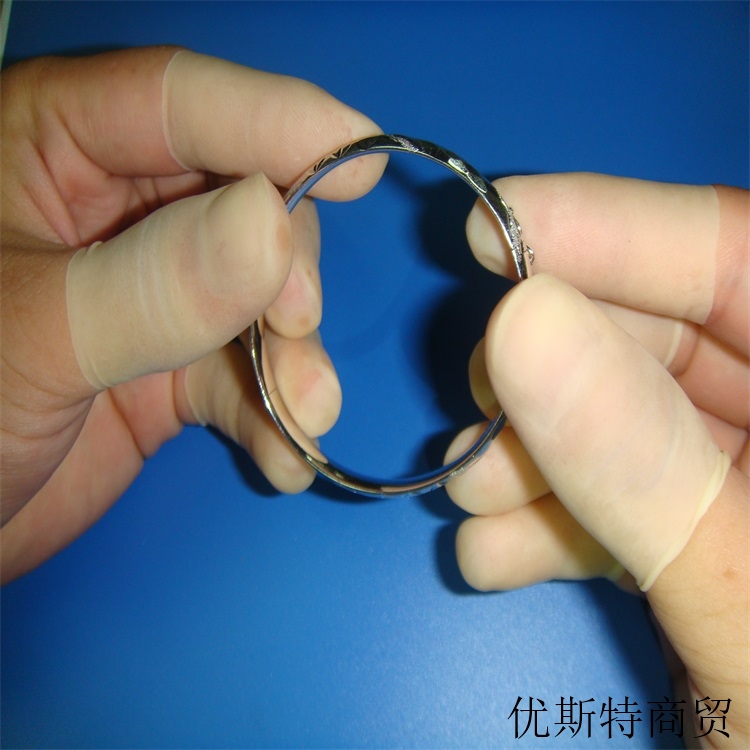 工厂专用透明半节手指套,电子厂推荐手指套