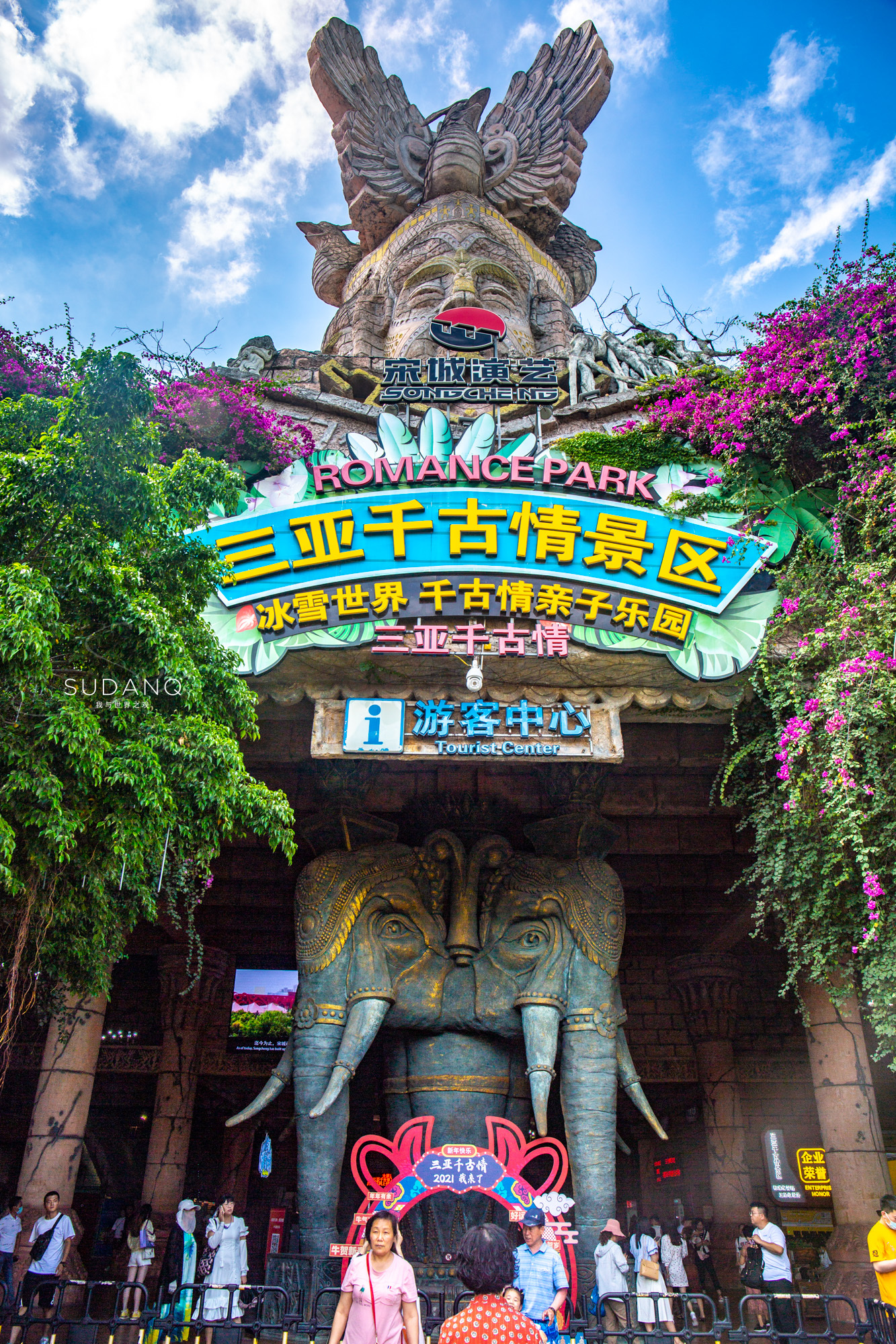 三亚千古情景区能看海吗,三亚千古情看什么