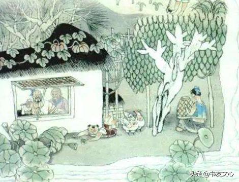 清平乐村居最温馨一句,清平乐村居茅屋