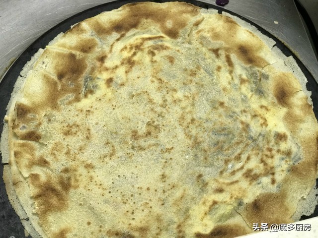 南京最好吃的徐州菜煎饼,徐州当地常见的菜煎饼