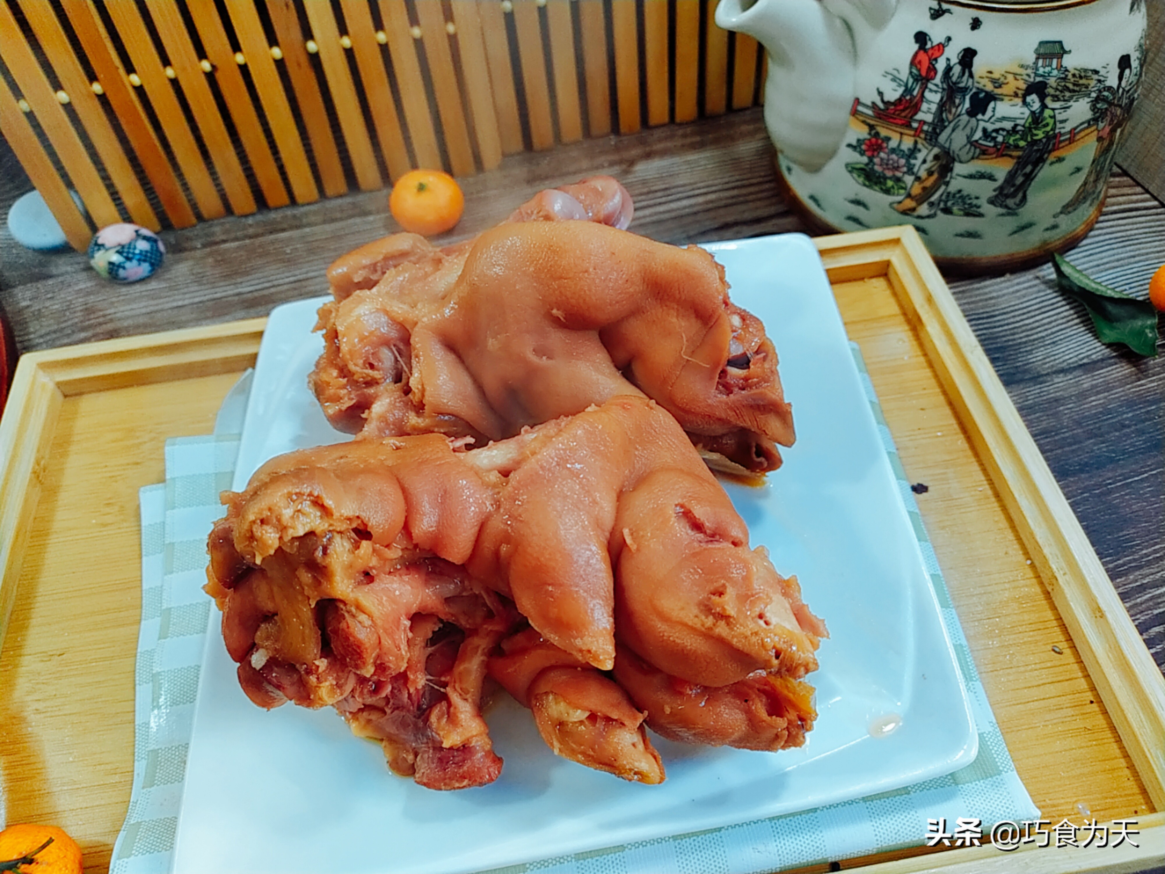 美味的猪蹄，选直的好还是选弯的好，从业30年猪肉摊主的5招