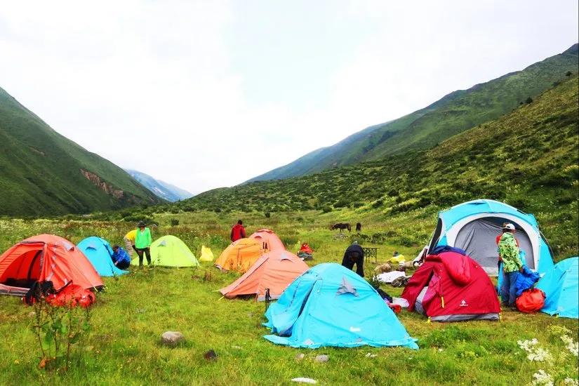 贡嘎山的徒步,贡嘎雪山大环线徒步游记