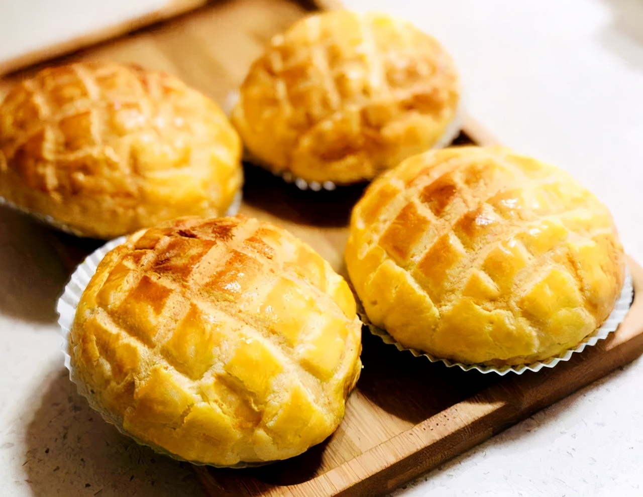 配方分享酥脆香软的菠萝包,菠萝包配方教程