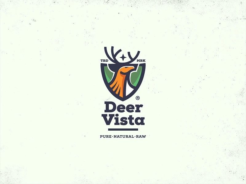 卡通logo设计效果图,餐饮卡通logo设计