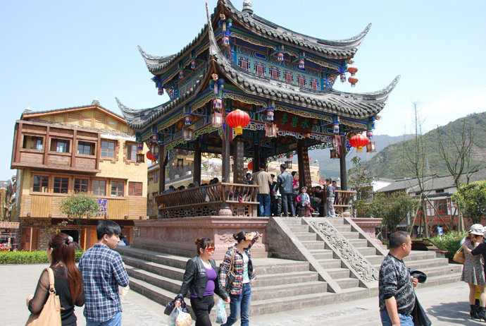 水磨古镇2010,水磨古镇导览图最新