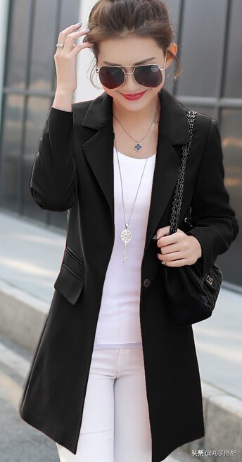 西装外套女秋冬高级感小西装,西装外套百搭女免烫小西装
