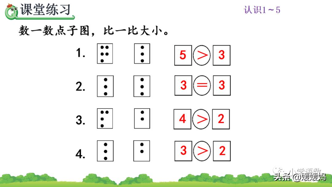 一年级比大小最大能填几练习题,一年级数学比大小怎么教