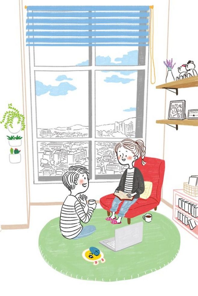 平凡的小幸福，来自韩国艺术家 Chassam