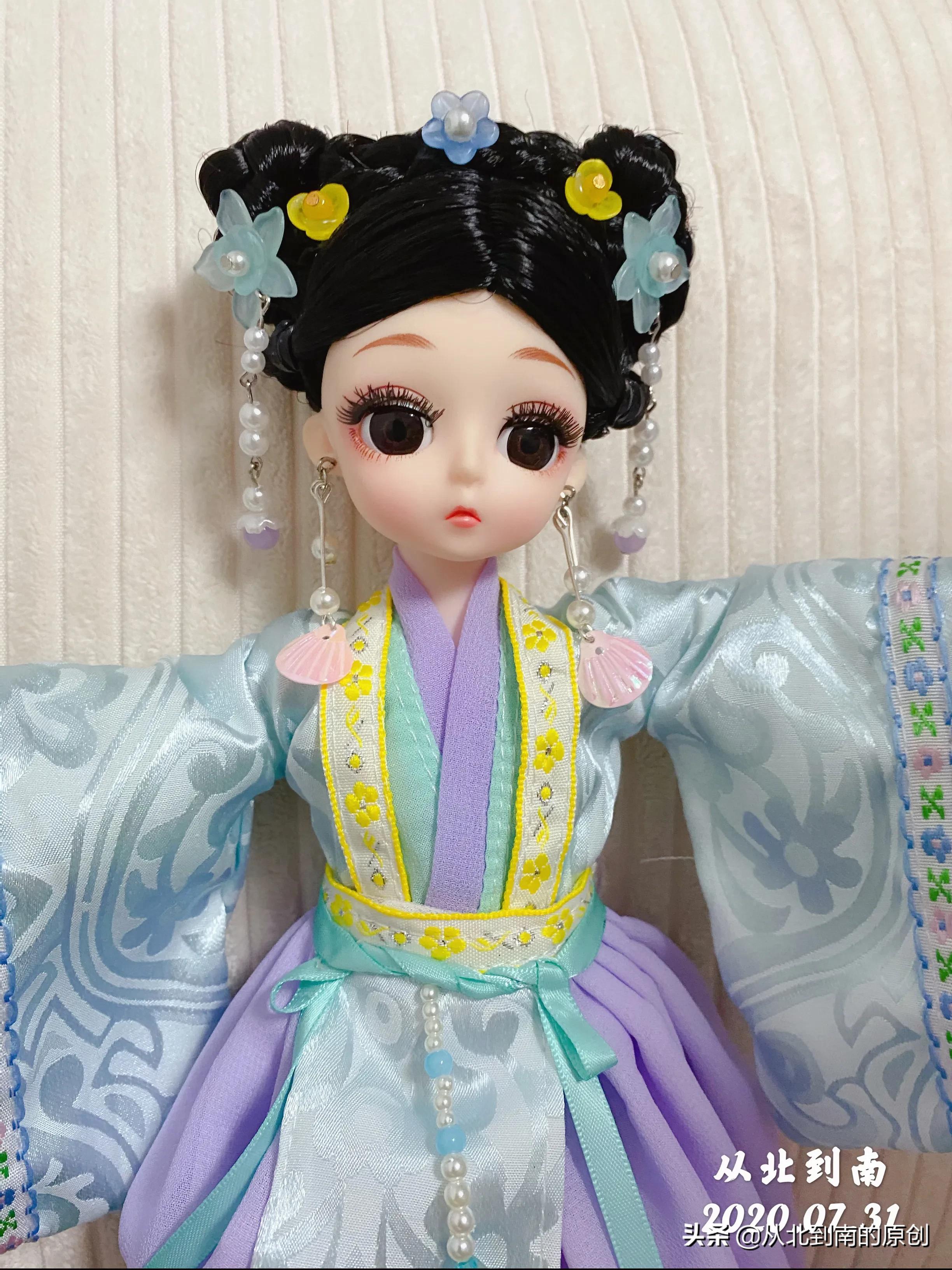 亲自动手做衣服,自己做的手工衣服穿上还真好看呢